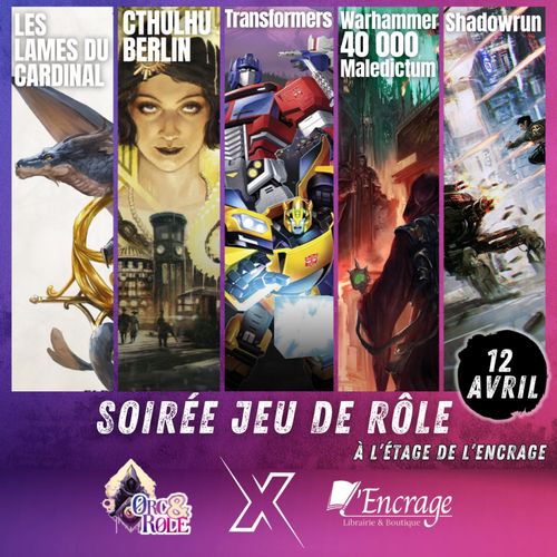 Jeu de rôle à l'Encrage