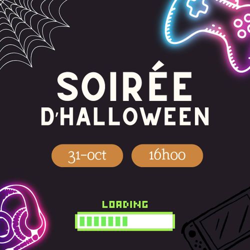 Abitibi E-Sports - Soirée Jeux Libres Spéciale Halloween