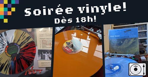 Soirée vinyles et jeux!