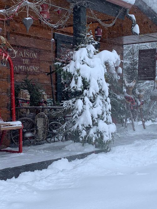 Marché de noël à la campagne