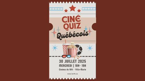 Ciné Quiz - Films québécois | Cinéma du Rift