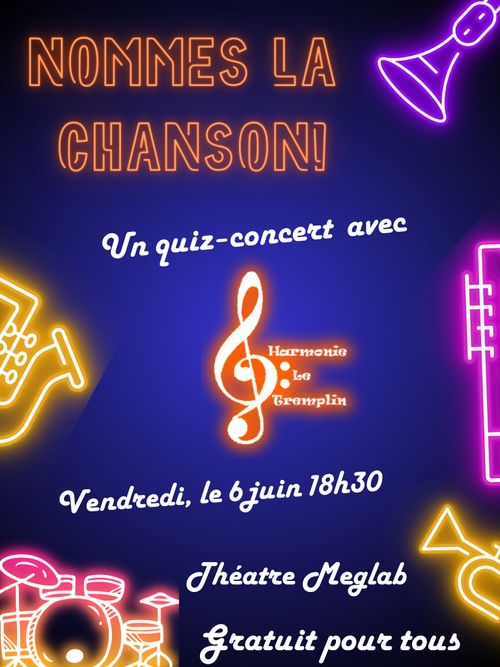 Quiz-Concert : Nommes la Chanson!