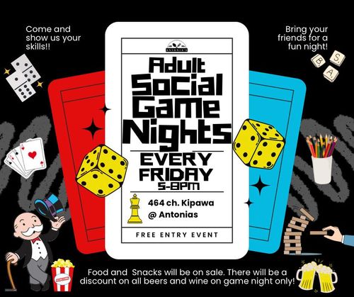 Fun Night - Game Night, Tunes, and Snacks!