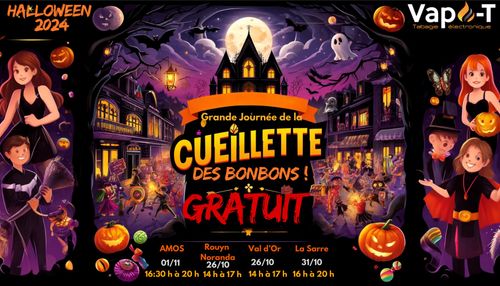 Halloween Sucré chez Vapo-T