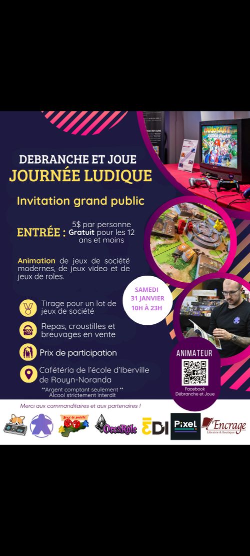 Débranche et joue- journée Ludique 