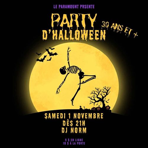 Party d'halloween 30+