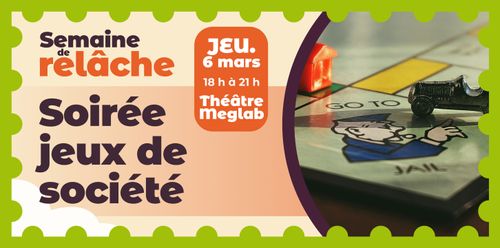 Soirée jeux de société